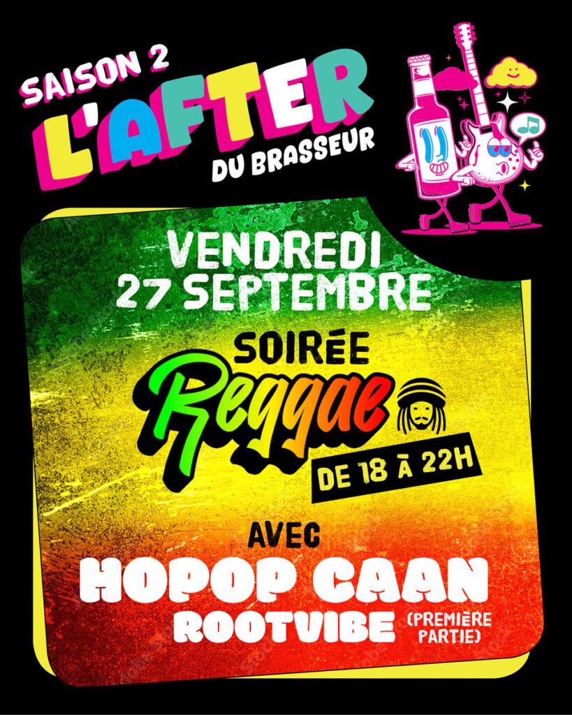 After du Brasseur 2024_ Soirée Reggae